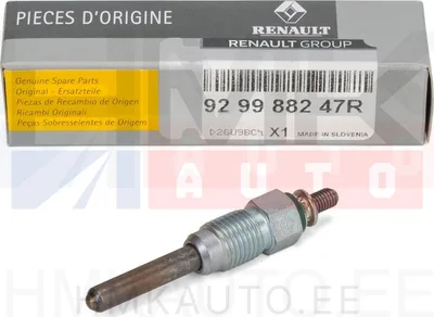 Jahutusvedeliku lisasoojendi küünal OEM Renault Kadjar, Megane IV, Scenic IV 1,7dCi/Dacia Duster 1,5dCi 2018- - REN  929988247R - OE - 100% Genuine Part