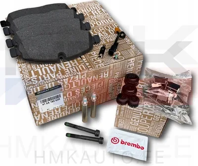 Piduriklotside komplekt eesmine OEM Renault Master IV 2024- >>410A17440R - REN  410A18593R - OE - 100% Genuine Part