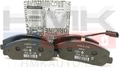 Piduriklotside komplekt eesmine OEM Renault Master III 2010- - REN  410603847R - OE - 100% Genuine Part