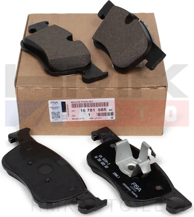 Piduriklotside komplekt eesmine OEM Citroen Berlingo 2018-, C4 Picasso, C4 Spacetourer / Peugeot Rifter, Partner 2018- >>6507790080 - PSA  1678168580 - OE - 100% Genuine Part
