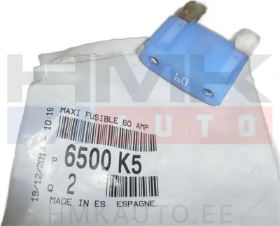 Kaitse OEM Citroen/Peugeot/Fiat 60A "Maxi" - PSA  6500K5 - OE - 100% Genuine Part