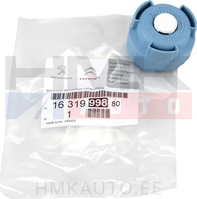 ADBlue paagi kork OEM Citroen/Peugeot - PSA  1631999880 - OE - 100% Genuine Part
