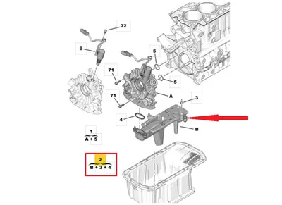 Õlivõttur OEM Citroen Jumpy/Peugeot Expert 2016- 1,5BlueHDI DV5R - PSA  9821907980 - OE - 100% Genuine Part