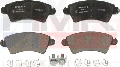 Piduriklotside komplekt eesmine Peugeot 206/306; Citroen Xsara - LP1517 - Delphi