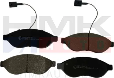 Piduriklotside komplekt eesmine OEM Jumper/Boxer/Ducato 2011- 15" ratas (2 anduriga) - EUR  1639374380  - OE - Eurorepar/Essential Parts