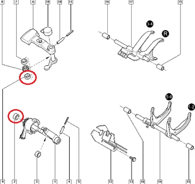 Käiguhoova nõellaager alumine OEM Renault PK5/PK6/PF6 - REN  8200018943 - OE - 100% Genuine Part