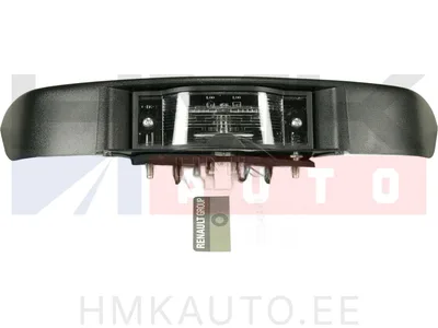 Numbrilaua valgusti koos paneeliga OEM Renault Trafic II/Opel Vivaro/Nissan Primastar (tagaluugiga) - REN  8200434685 - OE - 100% Genuine Part