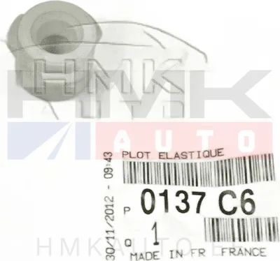 Mootorikatte kinnituspuks OEM Citroen/Peugeot 1,6HDI - PSA  0137C6 - OE - 100% Genuine Part
