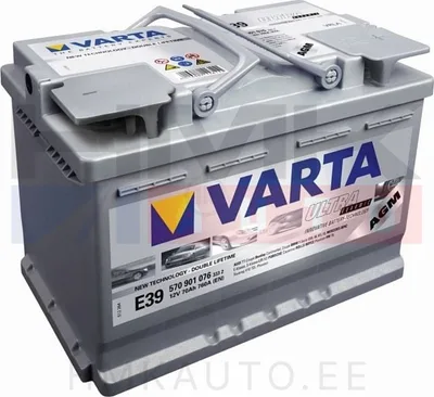 Aku "Varta Silver Dynamic AGM" 70Ah - A7 - Varta