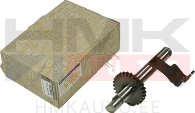 Tagurpidi käigu lülituskahvel koos hammasrattaga OEM Renault JB1/JB3 käigukast - REN  7701469748 - OE - 100% Genuine Part
