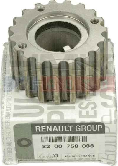Väntvõlli rihmaratas (hammasrihmale) OEM Renault K4J/K4M mootorid - REN  8200758088 - OE - 100% Genuine Part