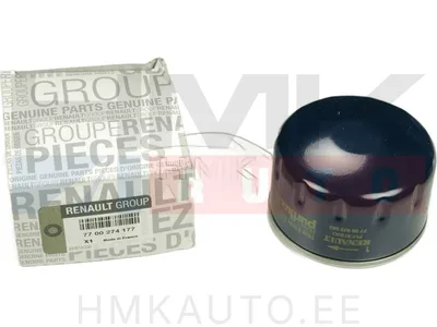 Õlifilter OEM Renault Clio/Kangoo/Laguna/Megane/Scenic - REN  7700274177 - OE - 100% Genuine Part