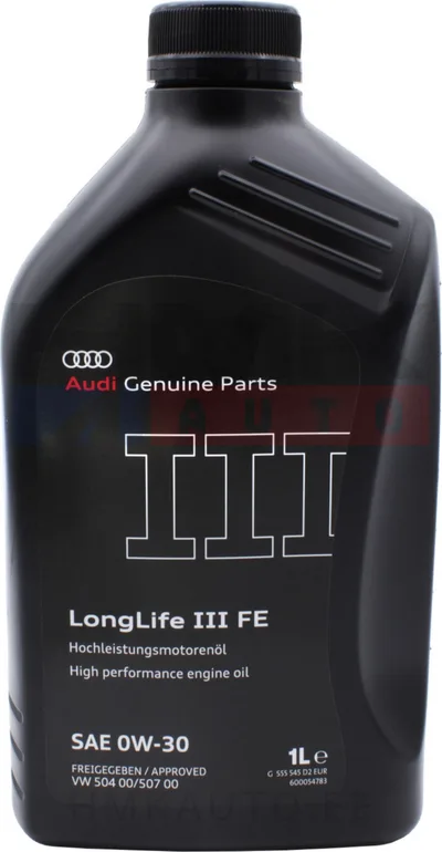 Mootoriõli 0W-30 LONGLIFE III 507.00 1L - GS55545M2 - OE - 100% Genuine Part