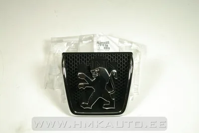 Embleem iluvõrele OEM Peugeot 307 - PSA  7810G8 - OE - 100% Genuine Part