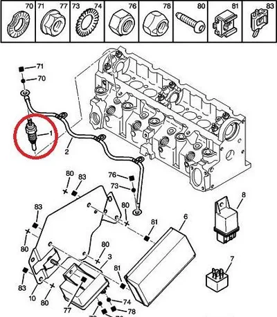 Eelsüüteküünal OEM Citroen/Peugeot 1,9D DW8 - PSA  5960F6 - OE - 100% Genuine Part