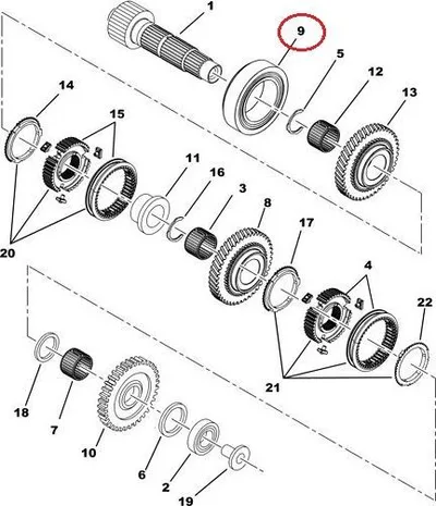 *Käigukasti laager OEM Jumper/Boxer/Ducato 3,0HDI 2006- - PSA  2317A0 - OE - 100% Genuine Part
